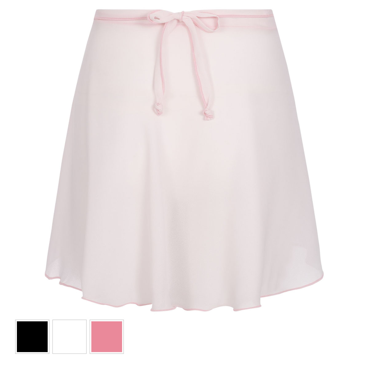 Wickelrock schwarz, weiss, rosa 